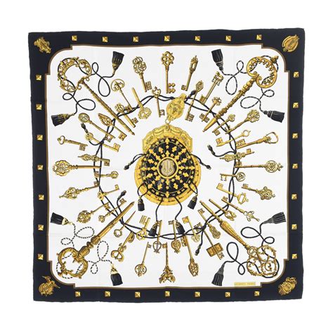 hermes les cles scarf|hermes paris scarf price.